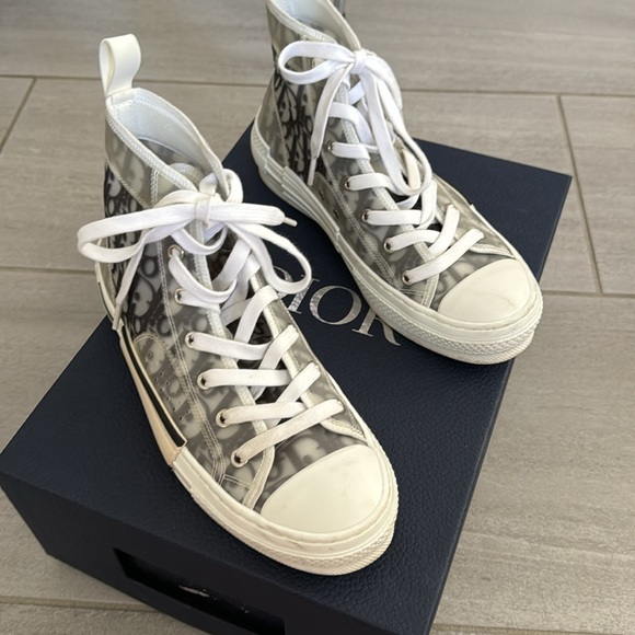 DIOR B23 High-Top Sneaker - 100% Authentic - Picture 2 of 14